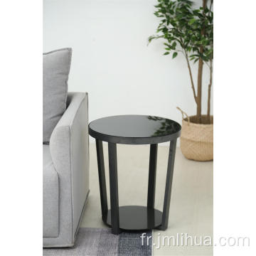 rangement table d&#39;appoint dans le salon